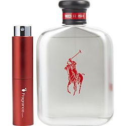 Polo Red Rush By Ralph Lauren Edt Spray .27 Oz (travel Spray)