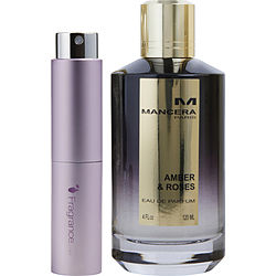 Mancera Amber & Roses By Mancera Eau De Parfum Spray .27 Oz (travel Spray)