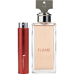 Eternity Flame By Calvin Klein Eau De Parfum Spray .27 Oz (travel Spray)