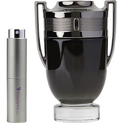 Invictus Intense By Paco Rabanne Edt Spray .27 Oz (travel Spray)