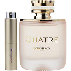 Boucheron Quatre En Rose Florale By Boucheron Eau De Parfum Spray .27 Oz (travel Spray)