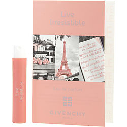 Live Irresistible By Givenchy Eau De Parfum Spray Vial On Card (limited Edition)