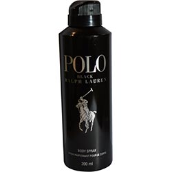 Polo Black By Ralph Lauren Body Spray 6 Oz