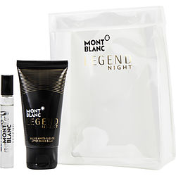 Mont Blanc Legend Night By Mont Blanc Eau De Parfum Spray .25 Oz Mini