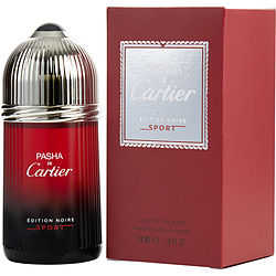 Pasha De Cartier Edition Noire Sport By Cartier Edt Spray 1.7 Oz