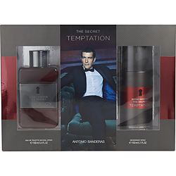 Antonio Banderas Gift Set The Secret Temptation By Antonio Banderas