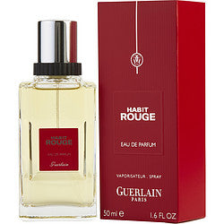 Habit Rouge By Guerlain Eau De Parfum Spray 1.6 Oz