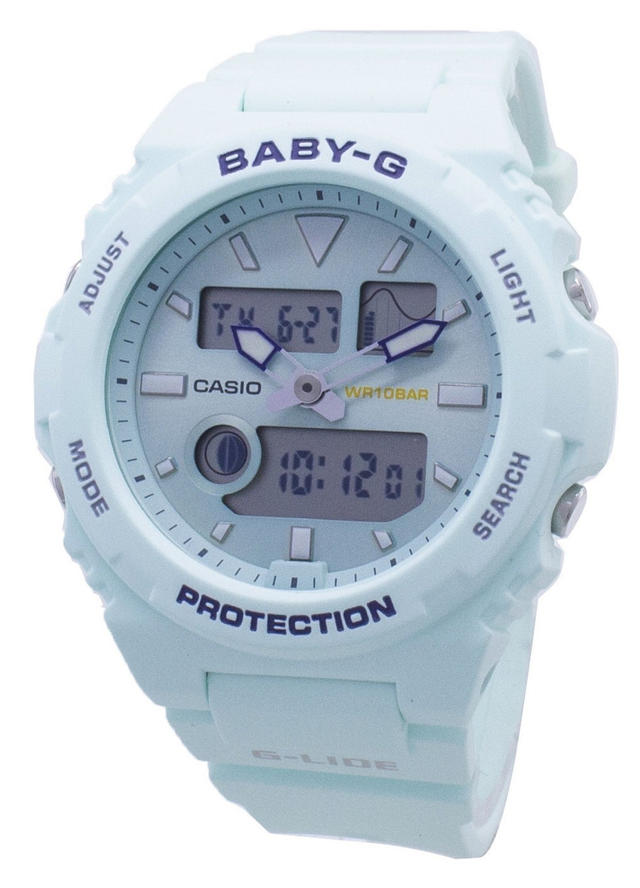 Casio Baby-g G-lide Bax-100-3adr Bax100-3adr Shock Resistant Women's Watch