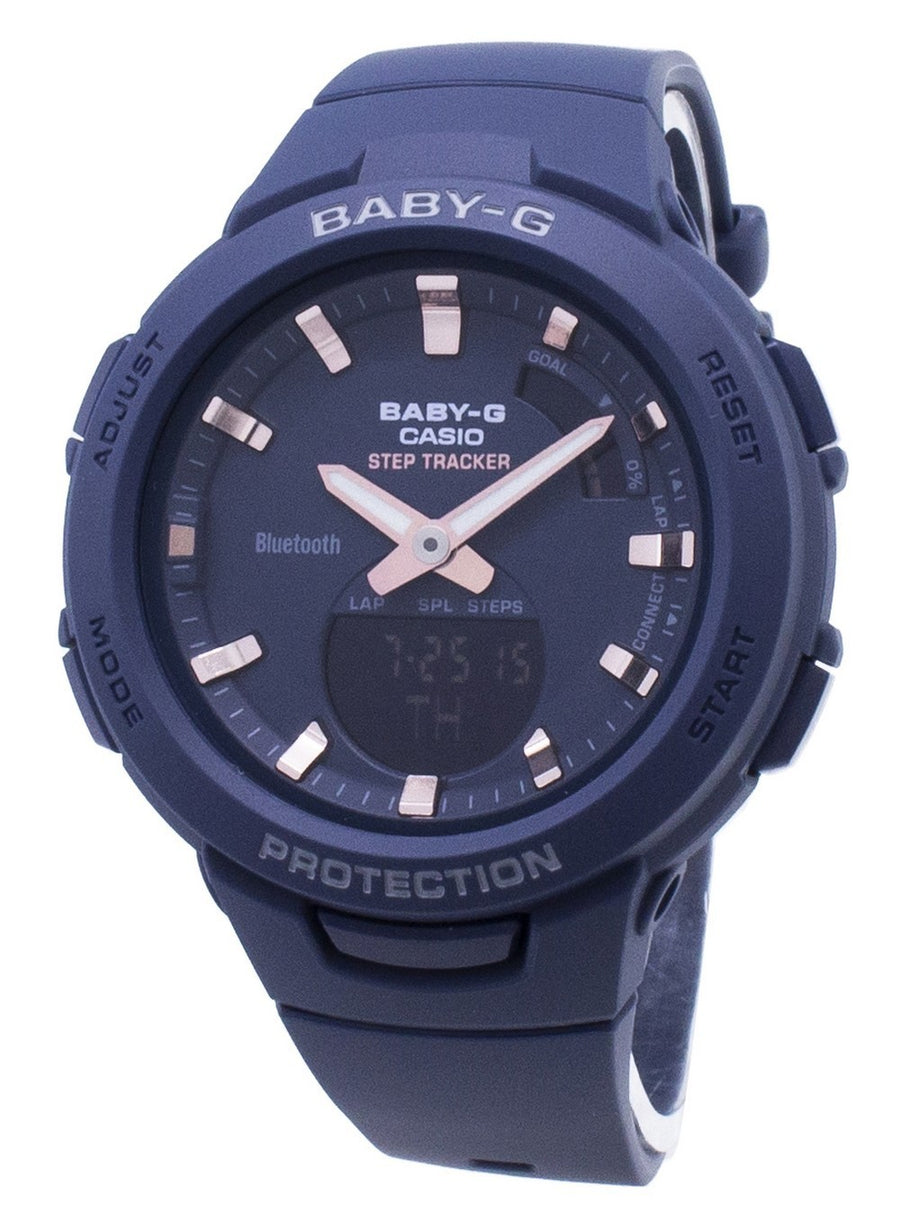 Casio Baby-g G-squad Bsa-b100-2a Step Tracker Bluetooth Women's Watch