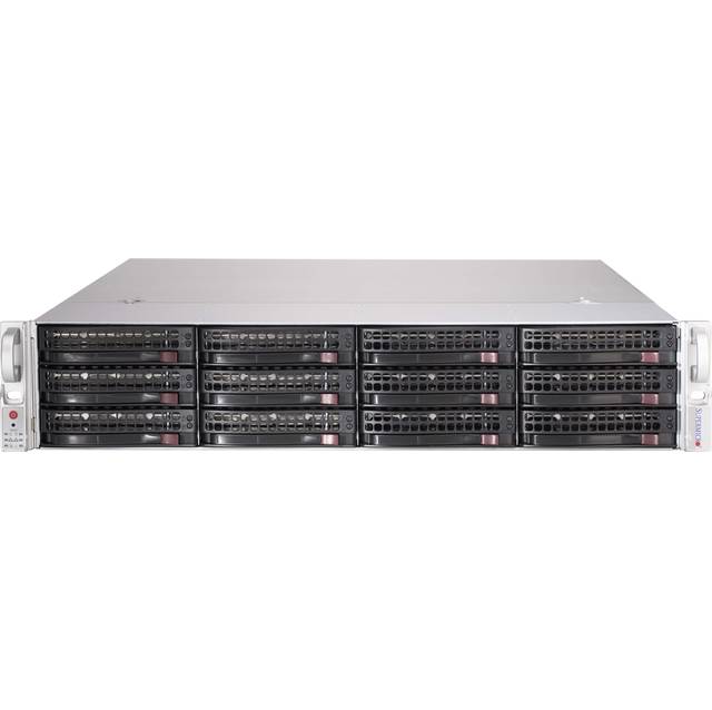 Supermicro SuperChassis 826BE1C-R741JBOD 740W 2U 12x 3.5