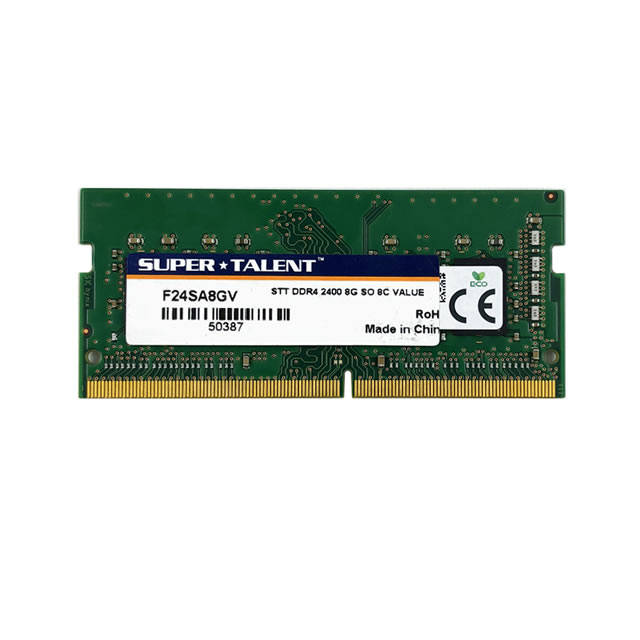 Super Talent DDR4-2400 SODIMM 8GB Value Notebook Memory