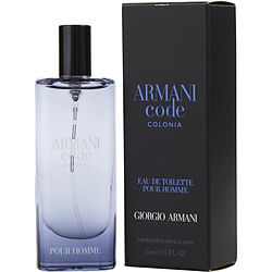 Armani Code Colonia By Giorgio Armani Edt Spray .5 Oz