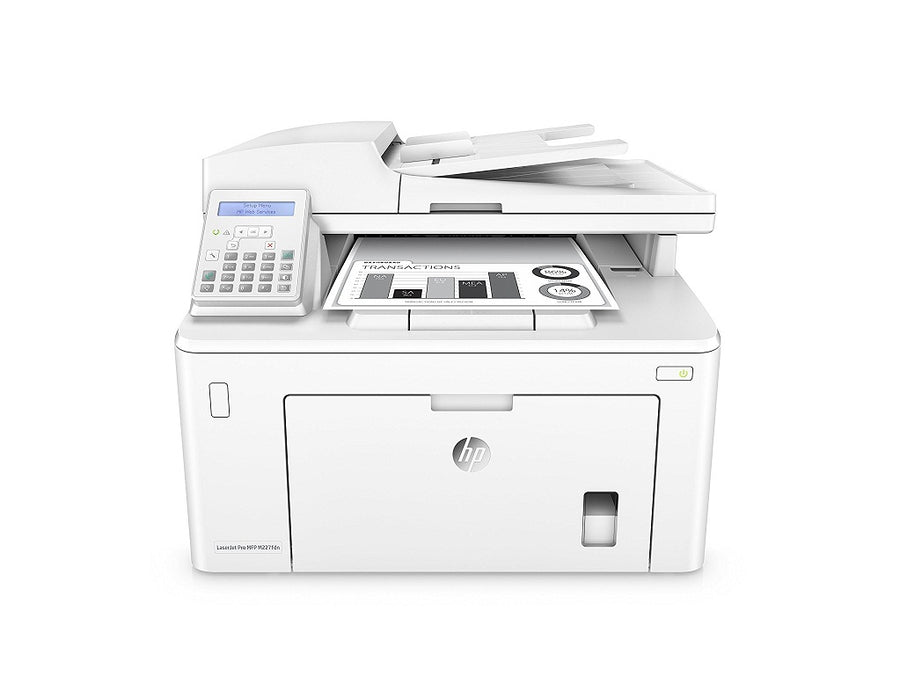 HP LaserJet Pro MFP Laser M227FDN Printer Copier Scanner Fax Ethernet G3Q79A#BGJ - (Used Like New)