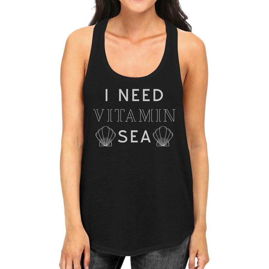 Mermaid Gang Womens Black Funny Saying Tank Top Cute Summer Gift