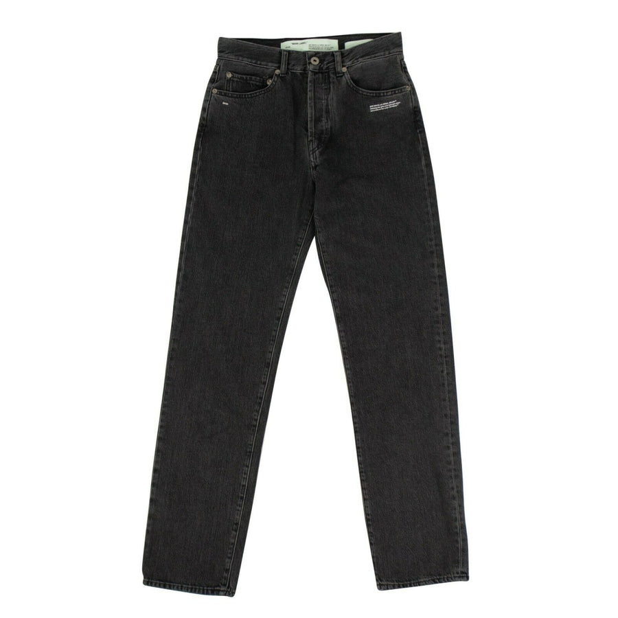 Denim Cotton Jeans - Black