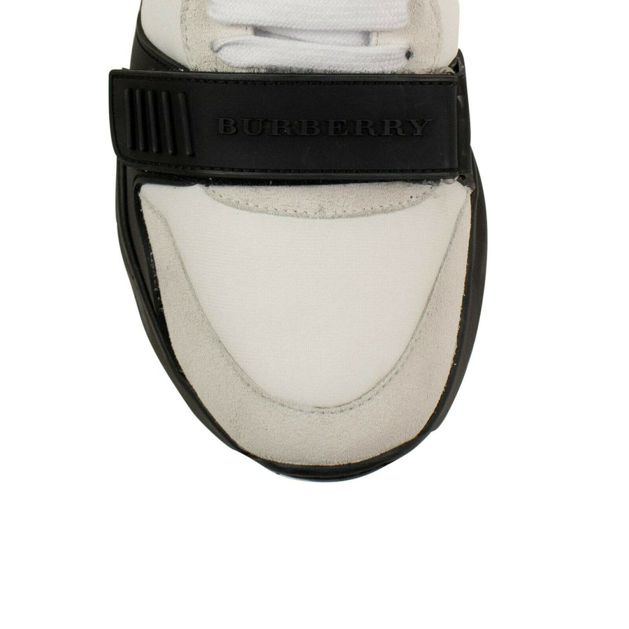 Regis High-Top Sneakers - White / Black