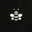 Dior X Kaws Bees Zip Up Hoodie Sweater - Black