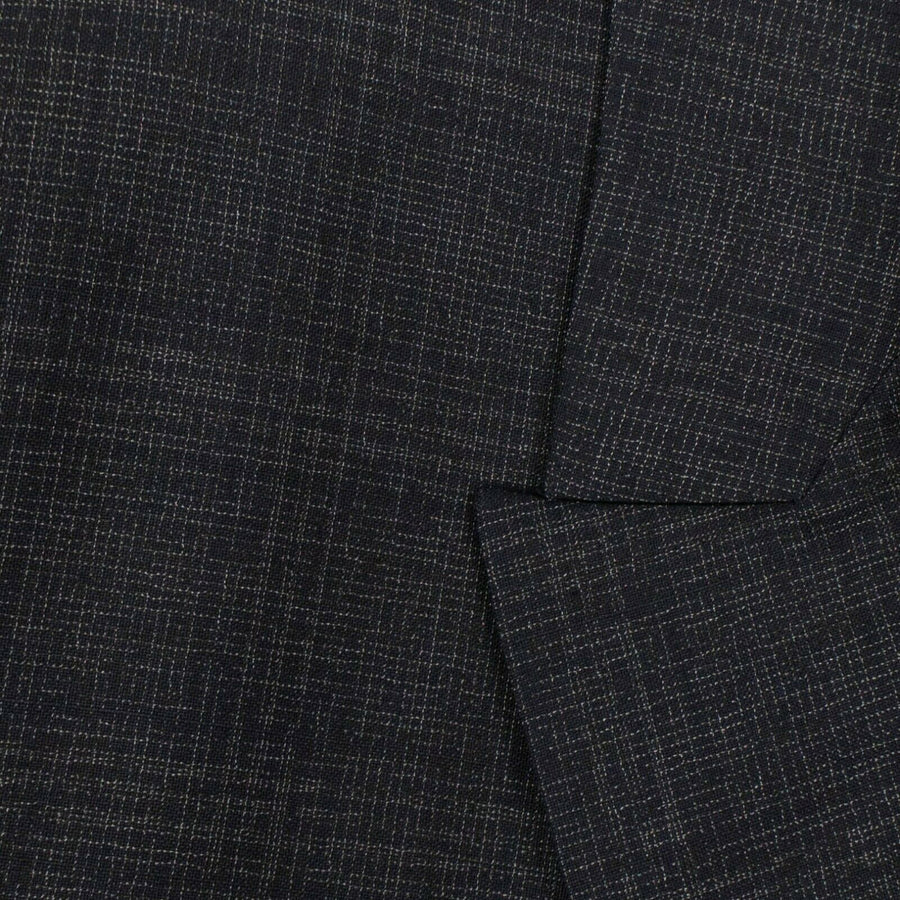 Plaid Suit - Navy