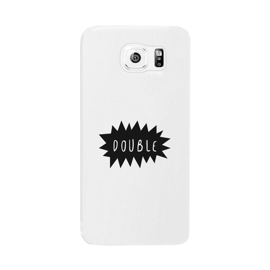 Double Trouble - White Phone Case