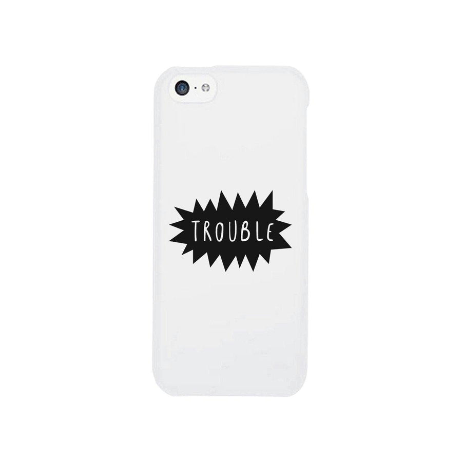 Double Trouble - White Phone Case