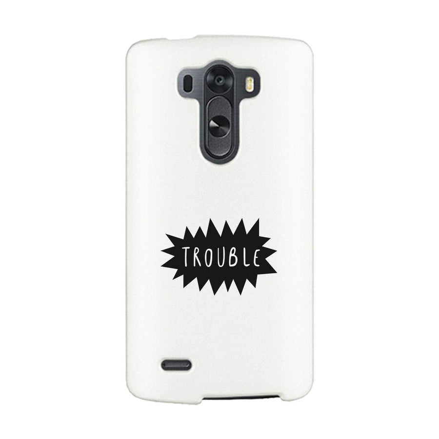 Double Trouble - White Phone Case