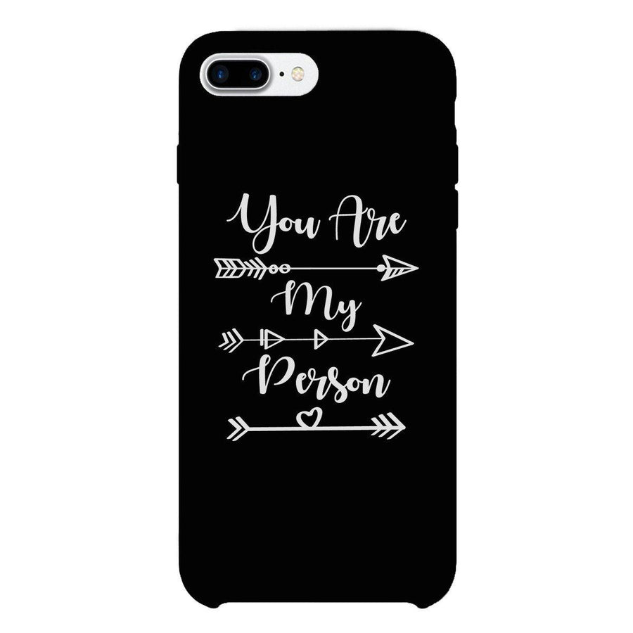 You Are My Person - Black Phone Case