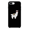 Llamas With Sunglasses - Black Phone Case