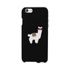 Llamas With Sunglasses - Black Phone Case