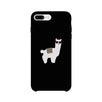 Llamas With Sunglasses - Black Phone Case