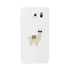 Llamas With Sunglasses - White Phone Case