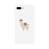 Llamas With Sunglasses - White Phone Case