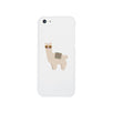 Llamas With Sunglasses - White Phone Case