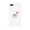 Llamas With Sunglasses - White Phone Case