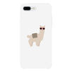 Llamas With Sunglasses - White Phone Case