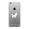 Llamas With Sunglasses - Clear Phone Case