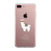 Llamas With Sunglasses - Clear Phone Case