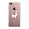 Llamas With Sunglasses - Clear Phone Case