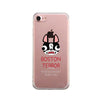 Boston Terror Terrier Clear Phone Case