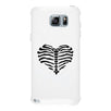 Skeleton Heart White Phone Case