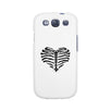 Skeleton Heart White Phone Case