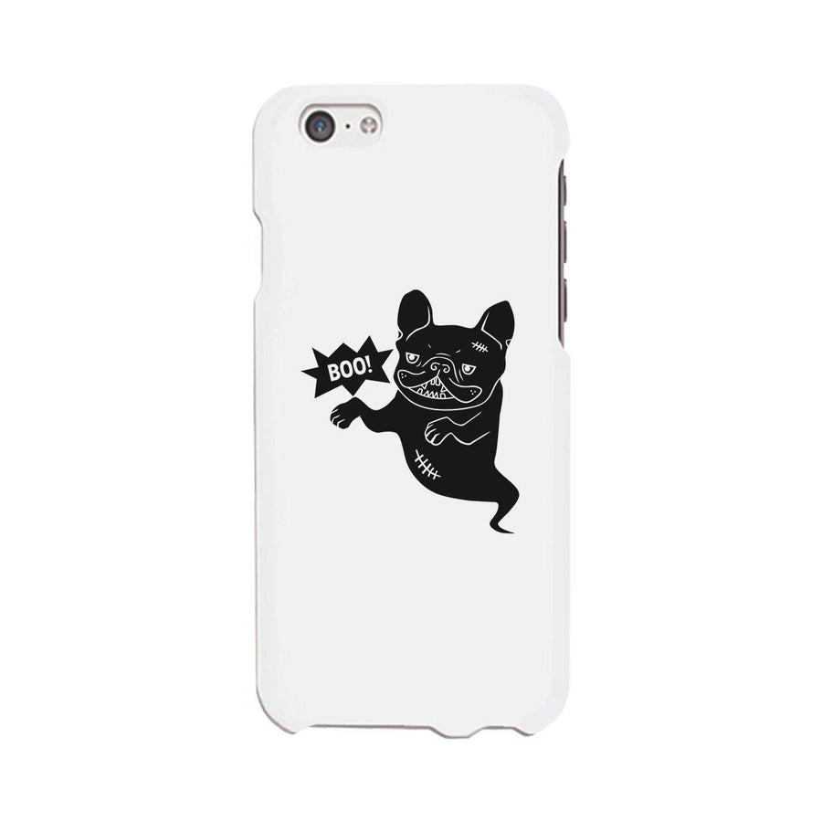 Boo French Bulldog Ghost White Phone Case