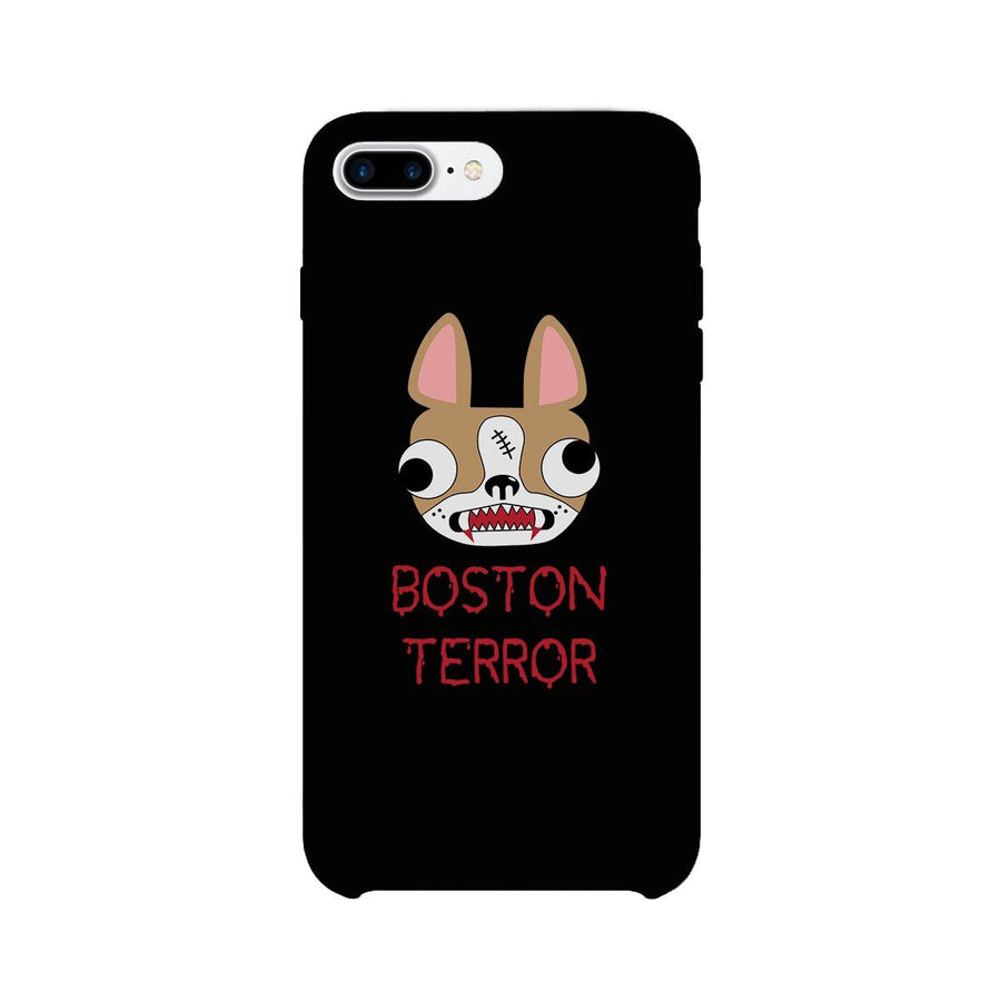 Boston Terror Terrier Black Phone Case