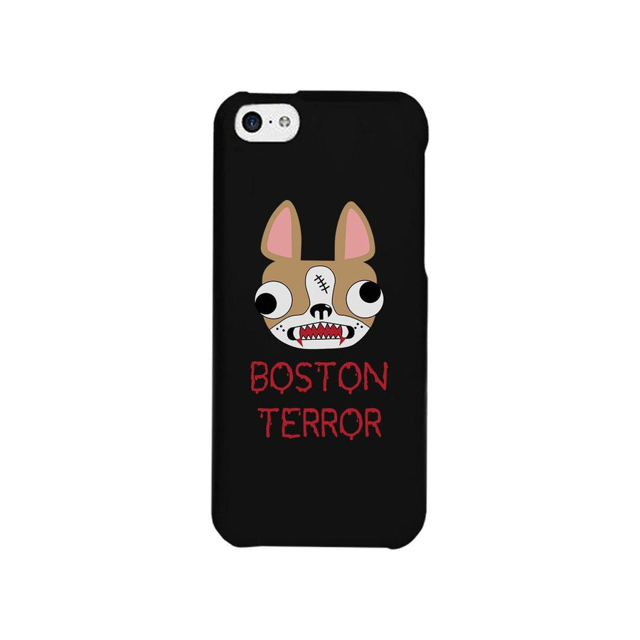 Boston Terror Terrier Black Phone Case