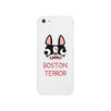 Boston Terror Terrier White Phone Case