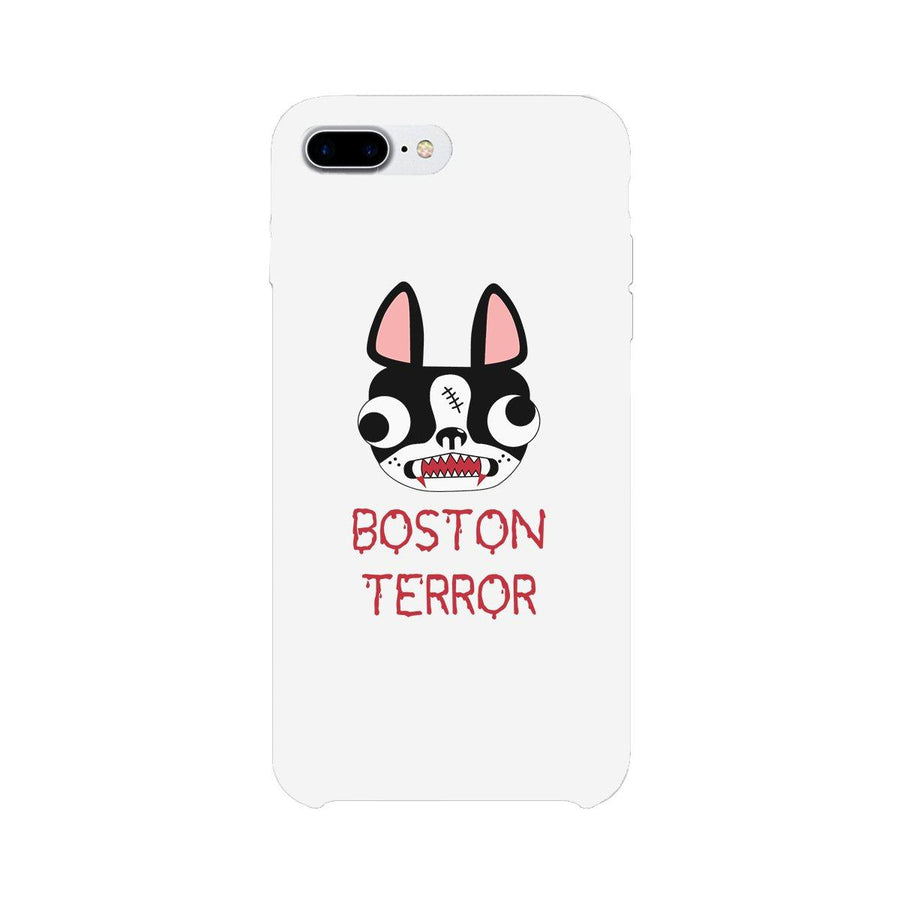 Boston Terror Terrier White Phone Case