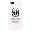 Boston Terror Terrier White Phone Case