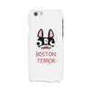 Boston Terror Terrier White Phone Case