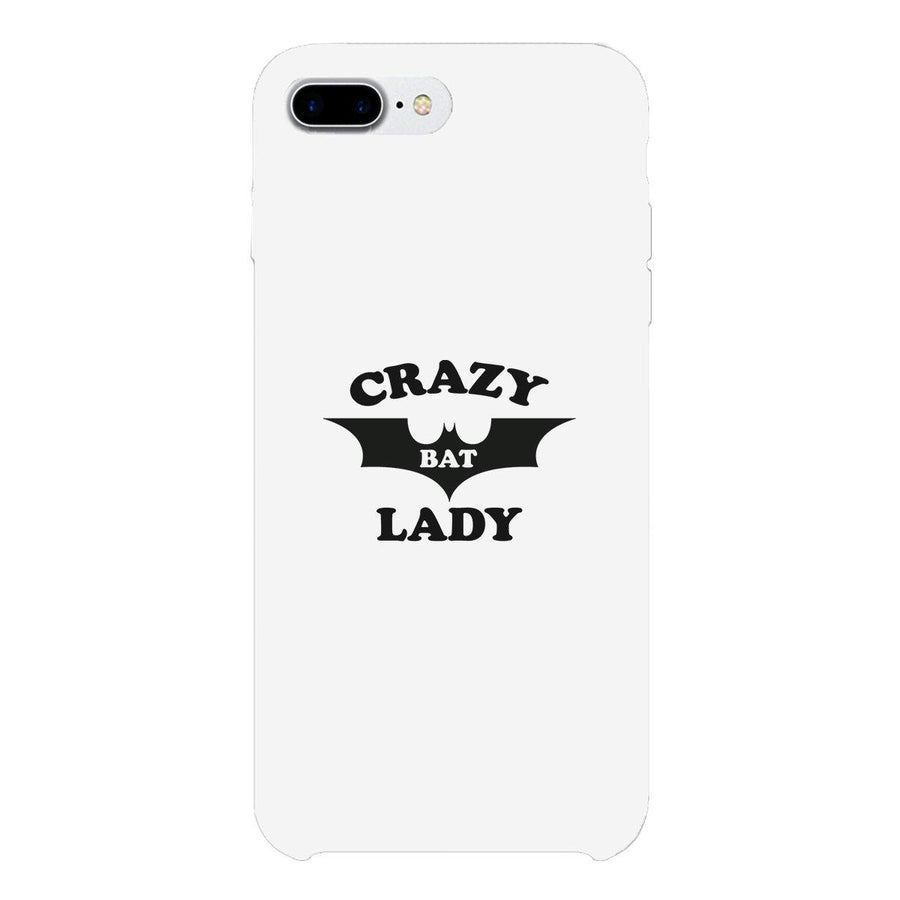 Crazy Bat Lady White Phone Case