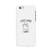 I Boo What I Want Ghost White Phone Case