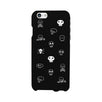 Skull Pattern Black Phone Case